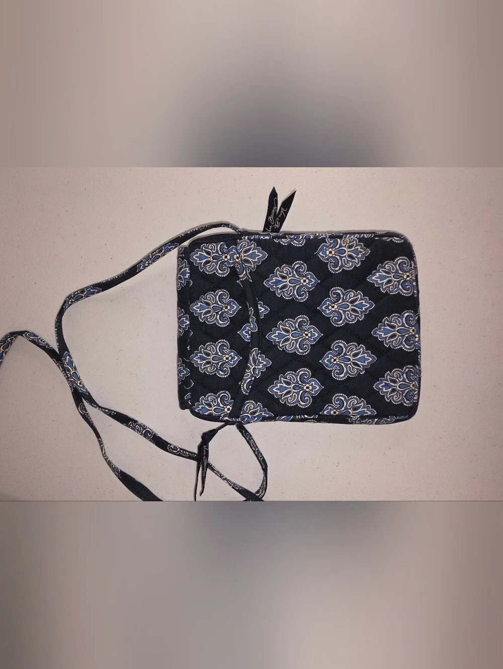 Vera Bradley Calypso Mini Hipster Crossbody Bag Built-In Wallet Retired 2009